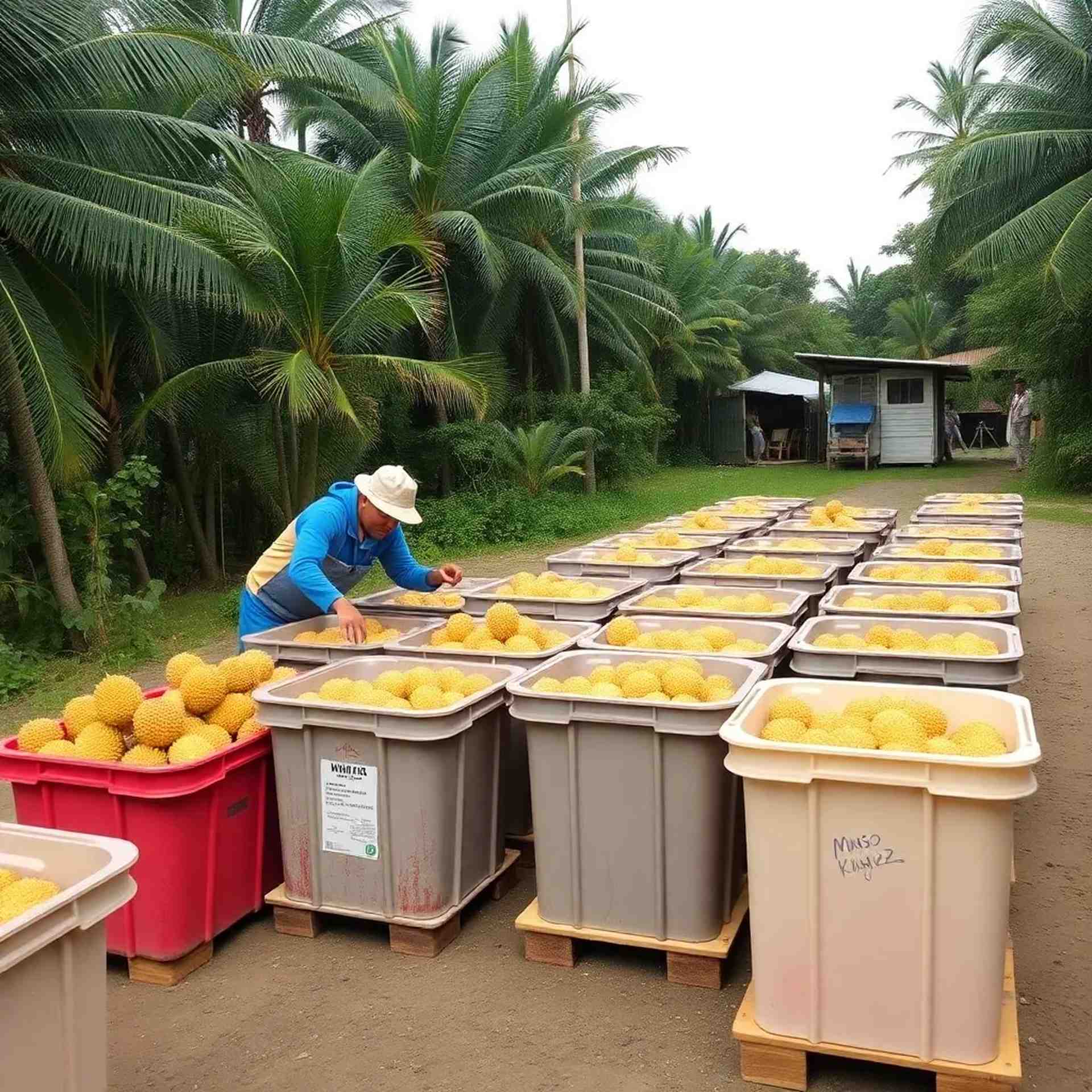 Export ready containers